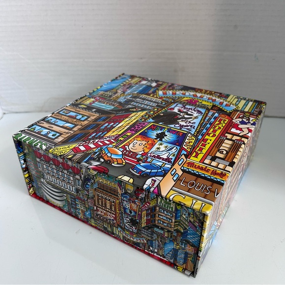 1000 pcs Browsing & Butterflies on 5th Ave Jigsaw Puzzles with magnetic snap box - Picture 10 of 12